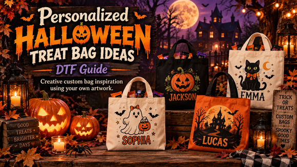 Personalized Halloween Treat Bag Ideas & DTF Guide