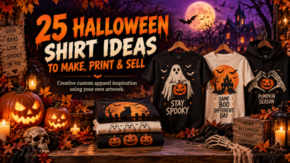 25 Halloween Shirt Ideas to Make, Print & Sell