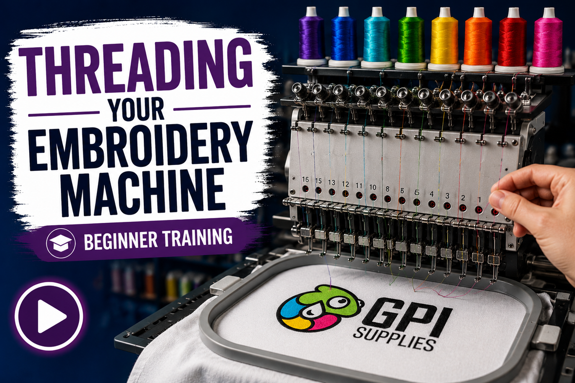 Threading Your Embroidery Machine From Scratch