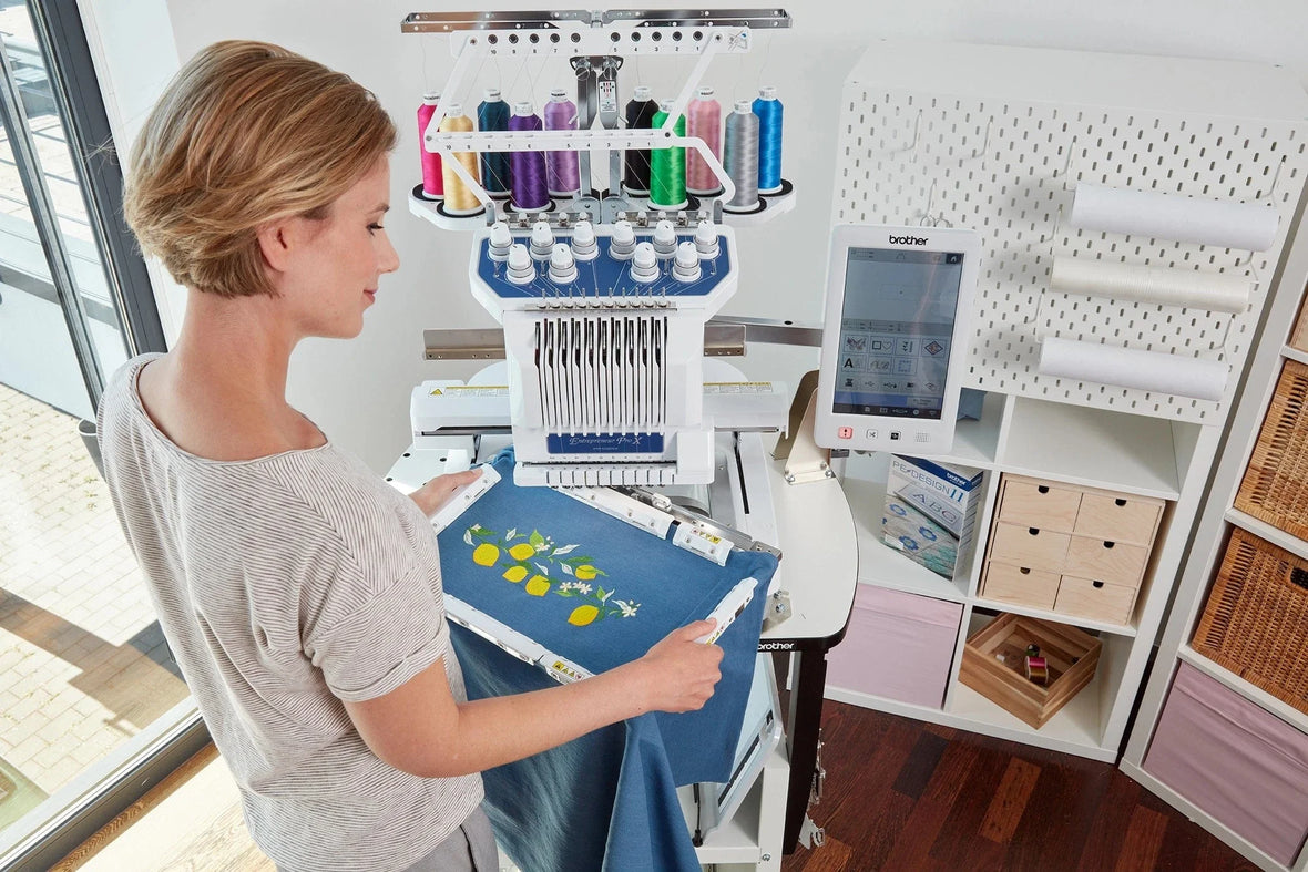 Embroidery Placement &  hooping for Towels