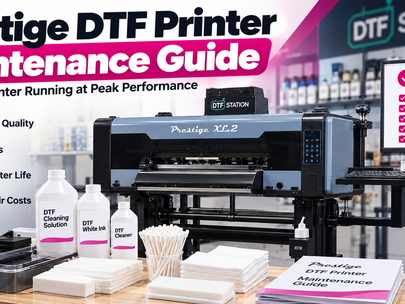 Prestige DTF Printer Maintenance Guide: Daily, Weekly and Long-Term Care