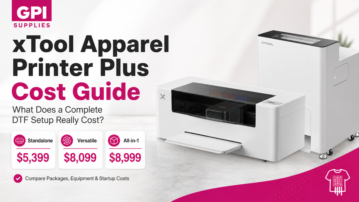 xTool Apparel Printer Plus Cost: What Does a Complete DTF Setup Really Cost?