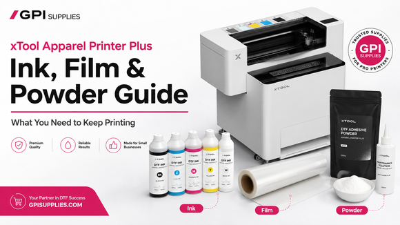 xtool apparel printer guide on what you need to keep printing