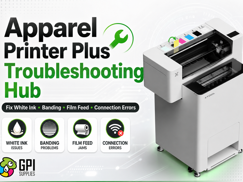 xTool Apparel Printer Plus Troubleshooting Hub: Fix Common DTF Problems