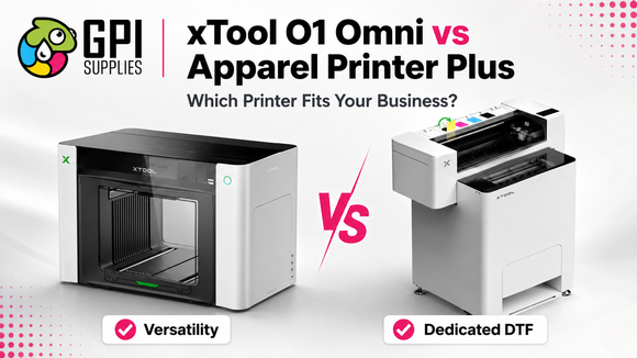 xTool O1 Omni vs Apparel Printer Plus: Which Is Better for Your Business?