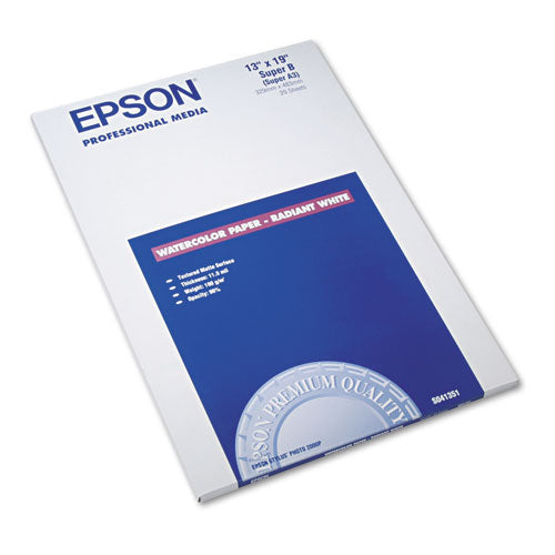 Epson Watercolor Paper Radiant White Paper | Sheets