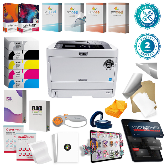 iColor 650 White Toner Transfer Printer