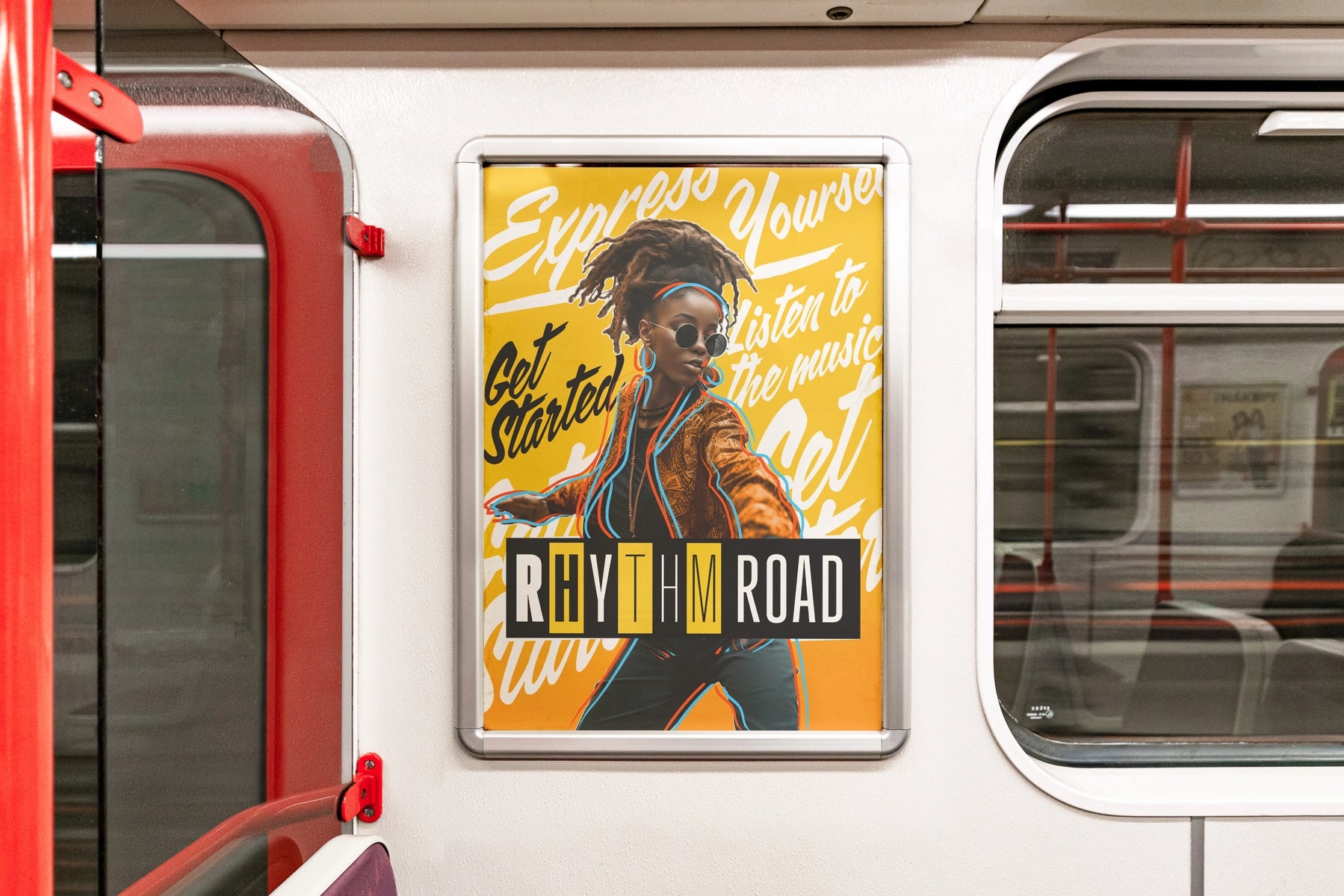 BN2 Eco-Solvent Printer Series Application - Rhythm Road Poster