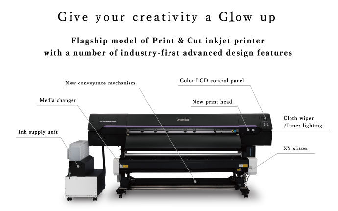 Mimaki CJV 330 Series Roll to Roll Eco-Solvent Printer & Cutter