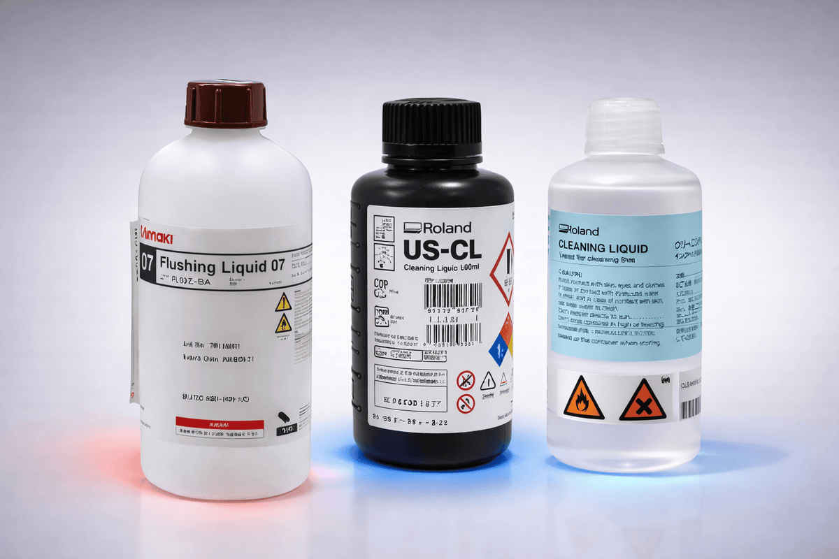 UV Printer Cleaning 