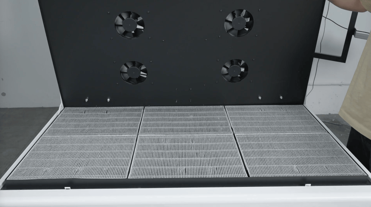 Built in massive filtration system