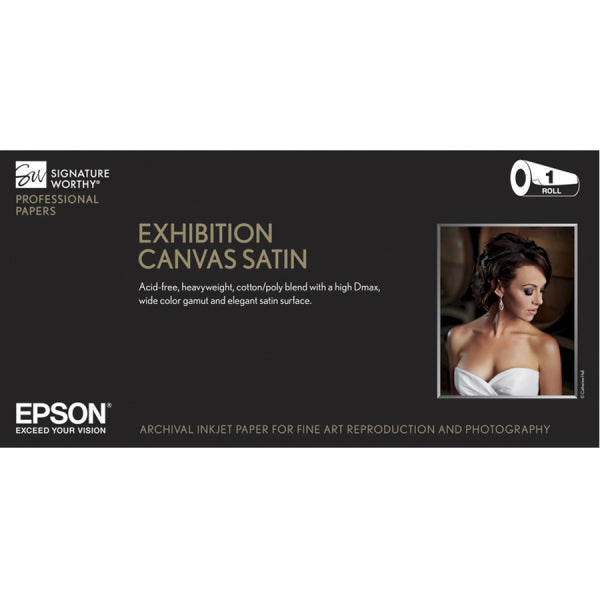 Epson Exhibition Canvas Satin Paper | Rolls