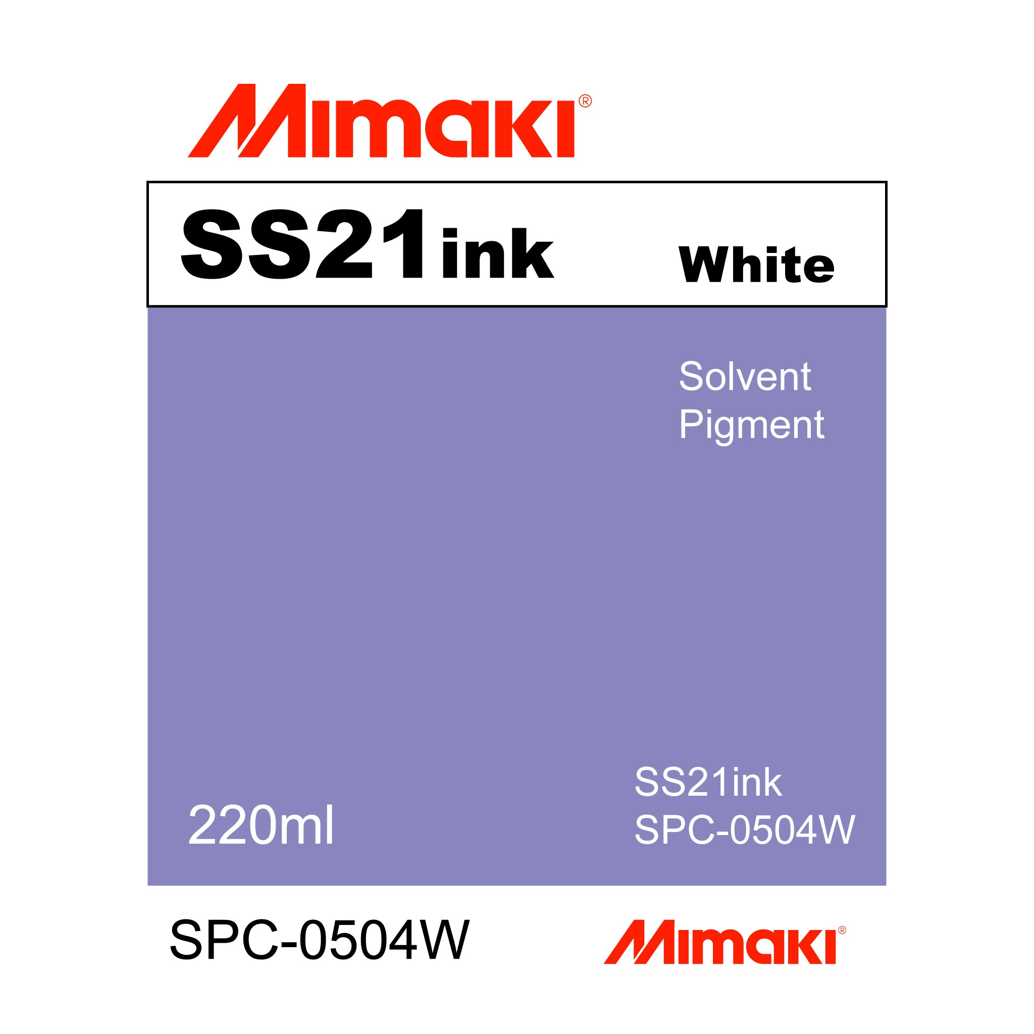 Mimaki SS21 Eco-Solvent Ink