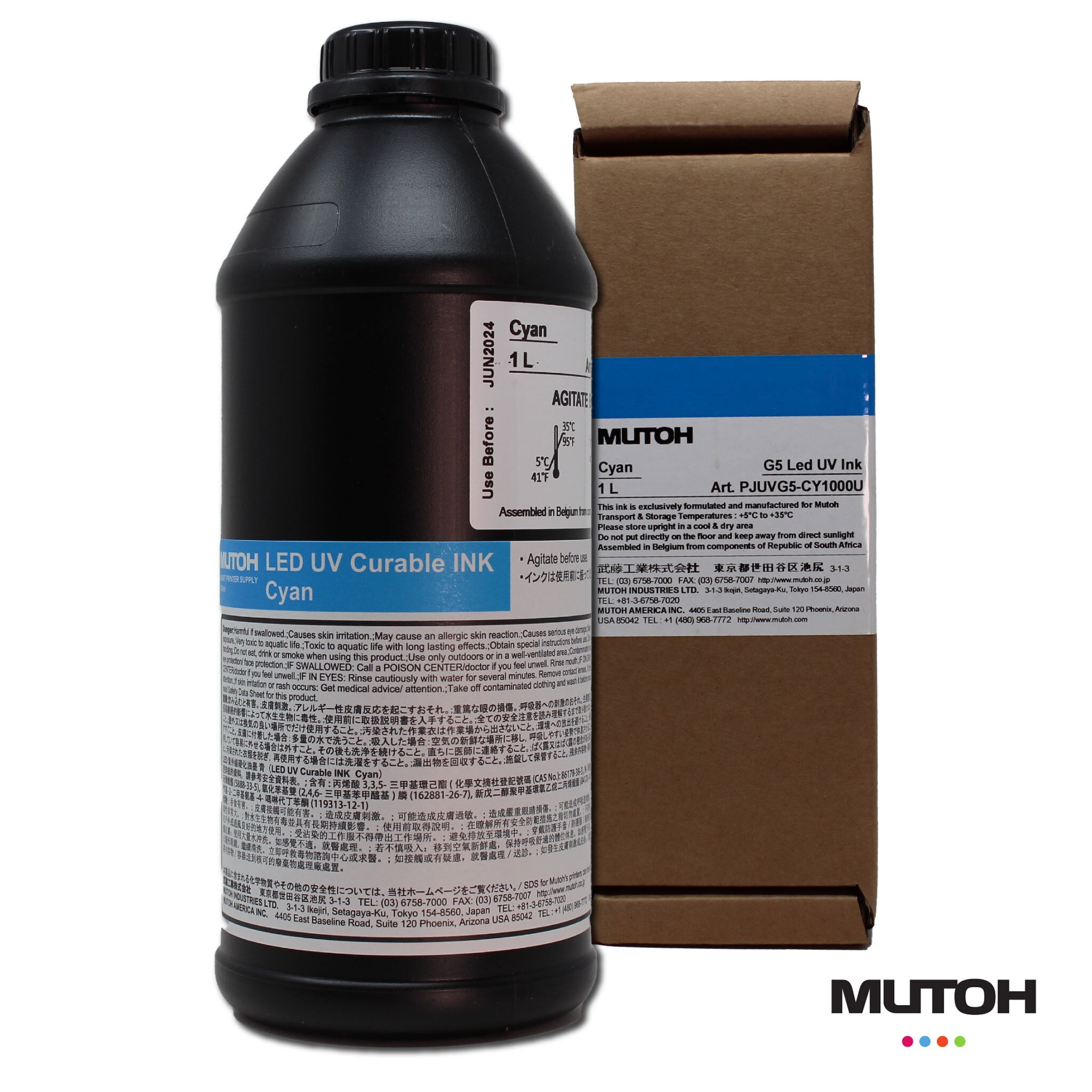 Mutoh UVG5 UV-LED Ink for PJ2508UF