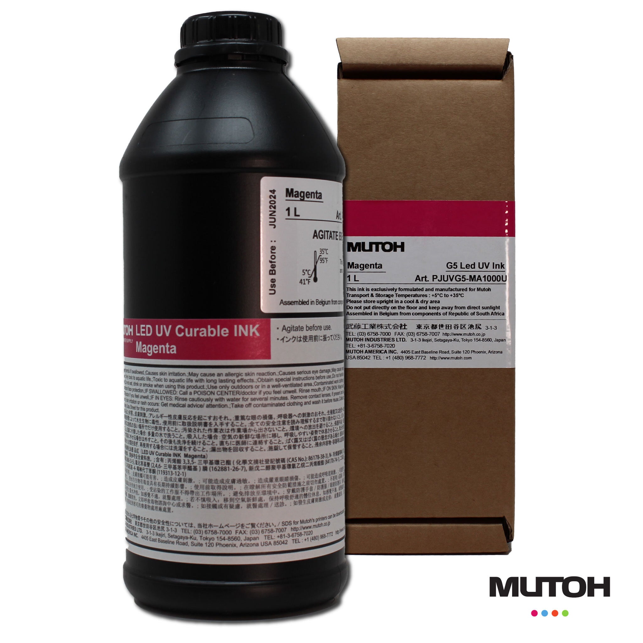 Mutoh UVG5 UV-LED Ink for PJ2508UF