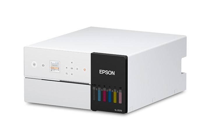 Epson SureLab D570 side front view