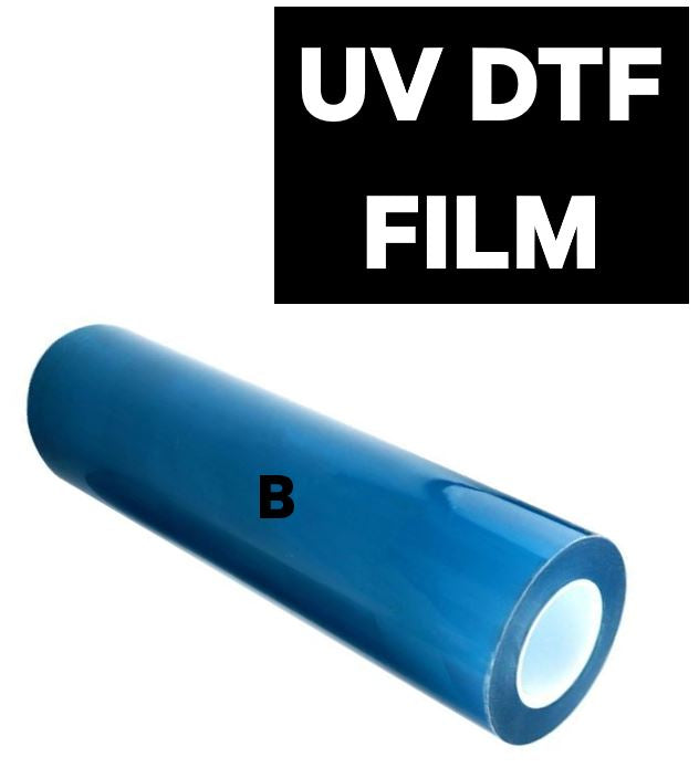 Uninet 3000 uv direct to film dtf 'B' lamination film for transfering designs on to