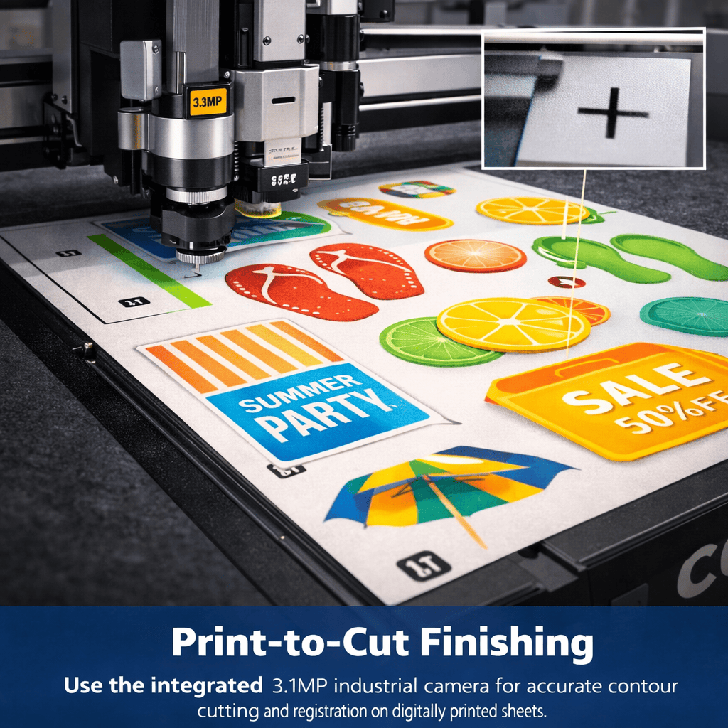 Print-to-Cut Finishing