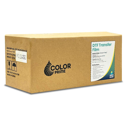 DTF Station DTF Film 13.78" x 109yd Roll Color Prime Quick Glide Instant Peel DTF Film Rolls