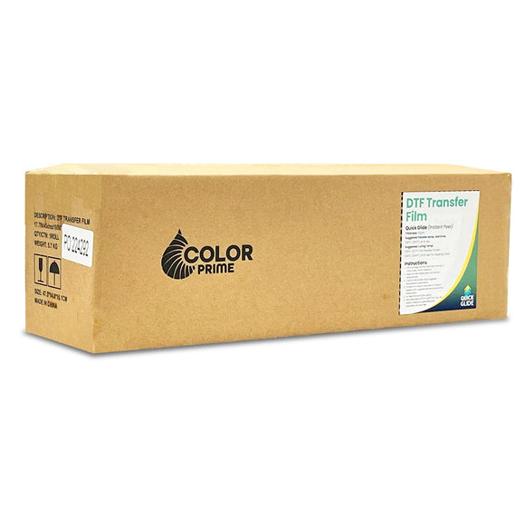 DTF Station DTF Film 17.72" x 109yd Roll Color Prime Quick Glide Instant Peel DTF Film Rolls