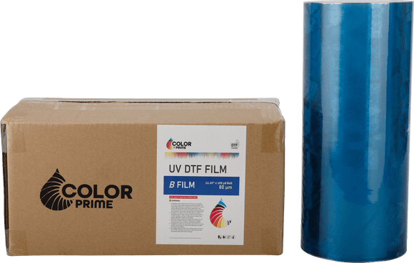 DTF Station DTF Film B Film 11.81" x 109yd Color Prime UV DTF Film Rolls