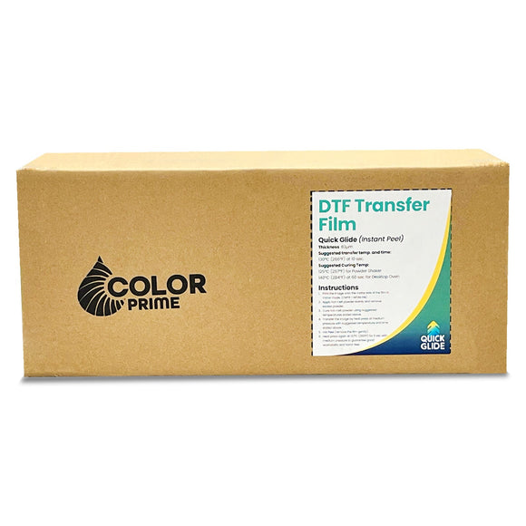 DTF Station DTF Film Color Prime Quick Glide Instant Peel DTF Film Rolls