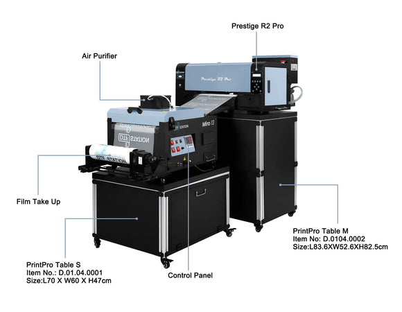 DTF Station DTF Printing DTF Station PrintPro Tables