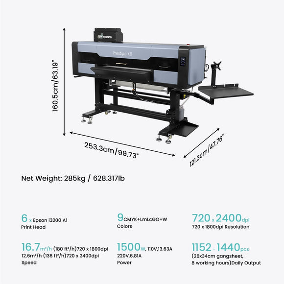 DTF Station DTF Printing Prestige X6 DTF Printer