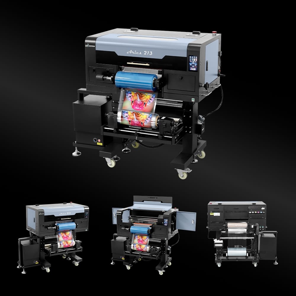 Compact UV DTF Sticker Production for Hard Surfaces