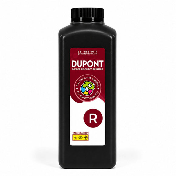 DuPont DTG Ink Black DuPont Ink Liter for Ricoh Based Garment Printers
