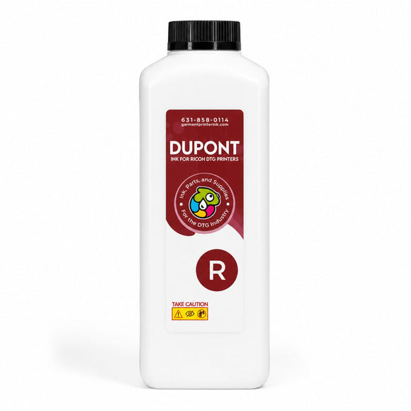 DuPont DTG Ink White DuPont Ink Liter for Ricoh Based Garment Printers