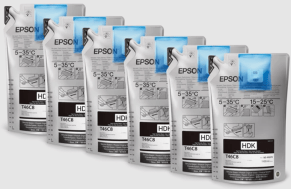 Epson Ink Black EPSON UltraChrome DS Ink for F9470 & F9740H - 1100ml Ink 6 Pack