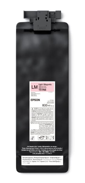 Epson Ink Light Magenta EPSON T51N UltraChrome GS3 Ink Cartridge 800mL for SureColor S9170
