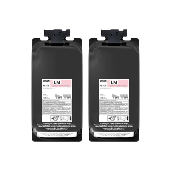 Epson Ink Light Magenta EPSON T53K UltraChrome DS Ink for F6470 & F6470H - 1600ml x 2