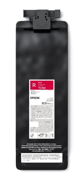 Epson Ink Red EPSON T51N UltraChrome GS3 Ink Cartridge 800mL for SureColor S9170