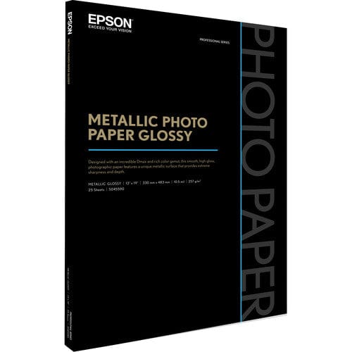 Epson Media Epson Metallic Photo Paper Glossy | Rolls & Sheets