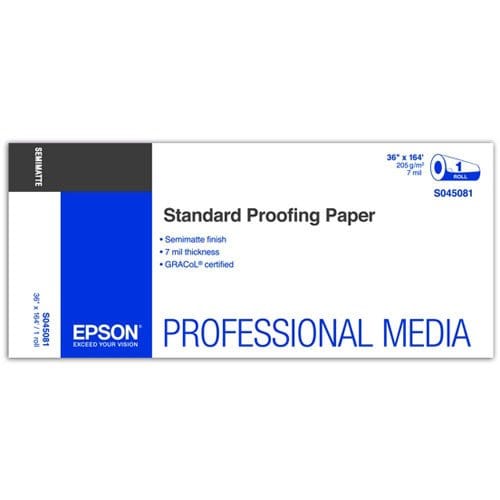Epson Media Epson Standard Proofing Paper (205) | Rolls