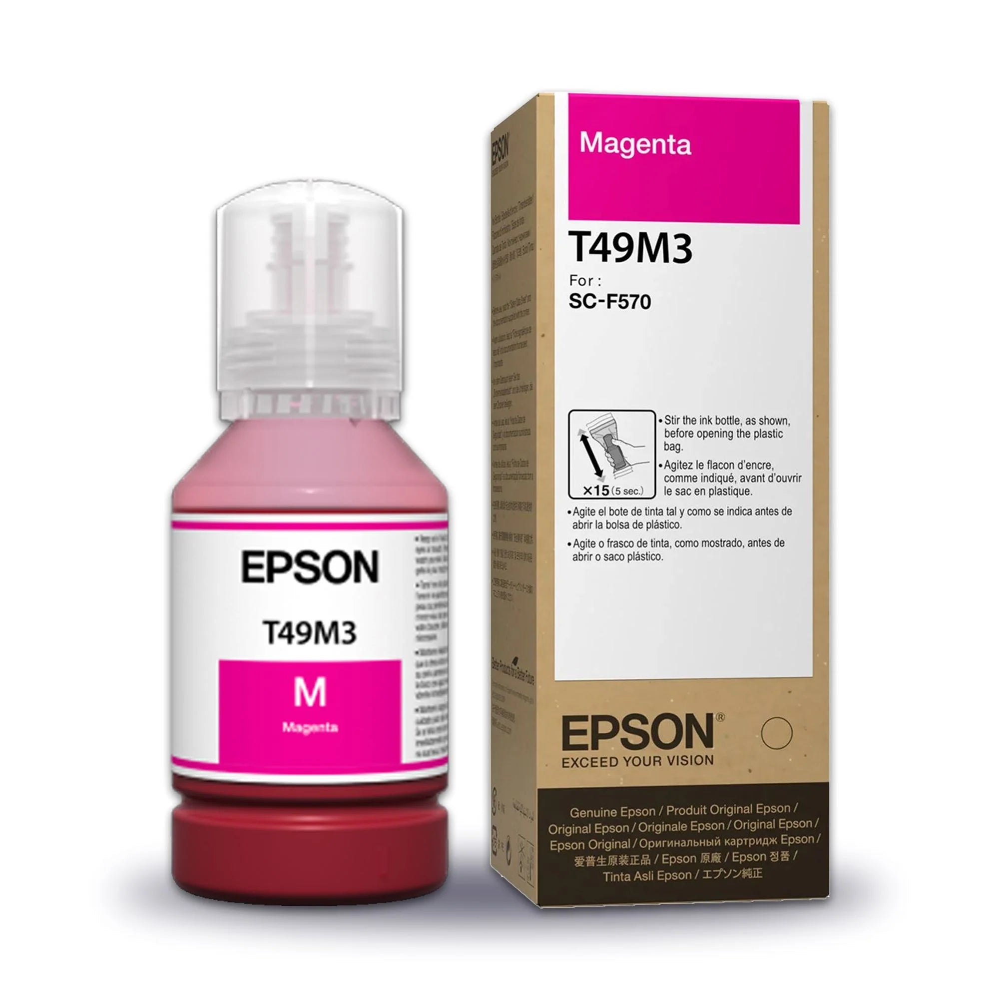 EPSON SureColor F170 and F570 Ink Bottles - 140 ml