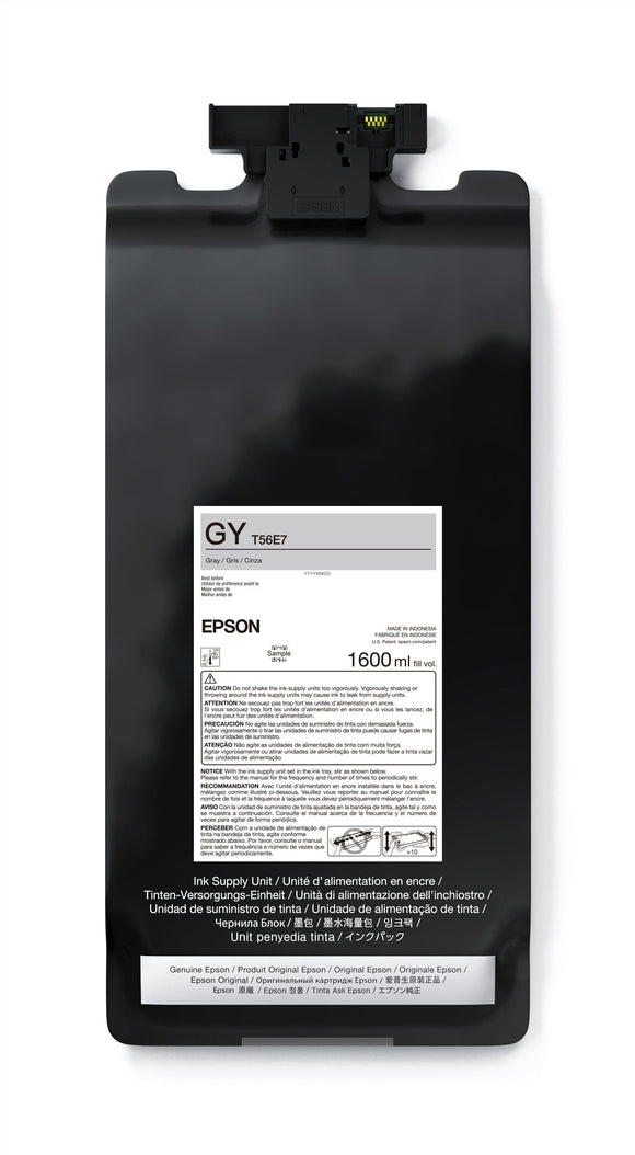 Epson Wide Format Ink Gray / 1600ml Epson UltraChrome PRO12 Inks | For SureColor P20570