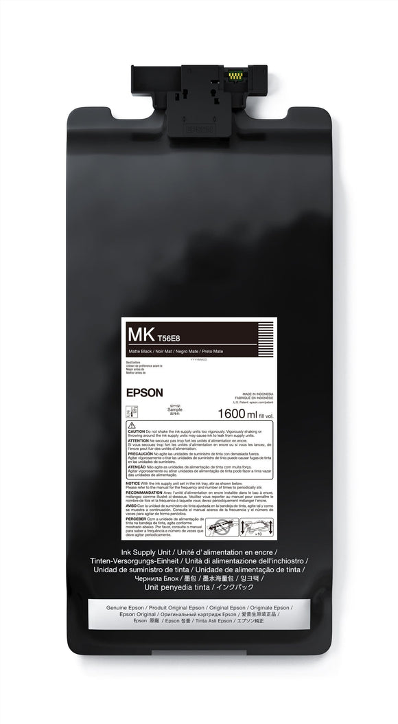 Epson Wide Format Ink Matte Black / 1600ml Epson UltraChrome PRO12 Inks | For SureColor P20570