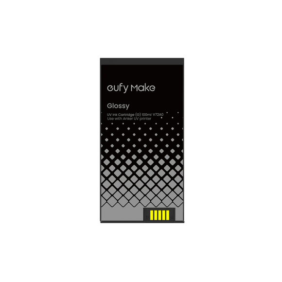 eufyMake Ink Gloss EufyMake E1 UV Ink Cartridges – CMYK, White & Gloss