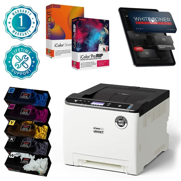 Uninet iColor® 560 White Toner Transfer Printer