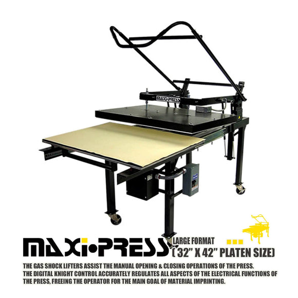 GeoKnight Heat Presses Geo Knight Maxi Press Manual