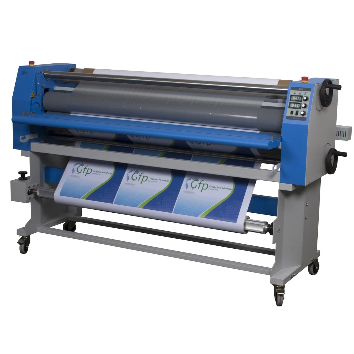 865DH-4RS 65" Wide Format Dual Heat Laminator with Stand