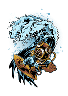 GPI Supplies Graphic Image DEEP SEA SURFER Design