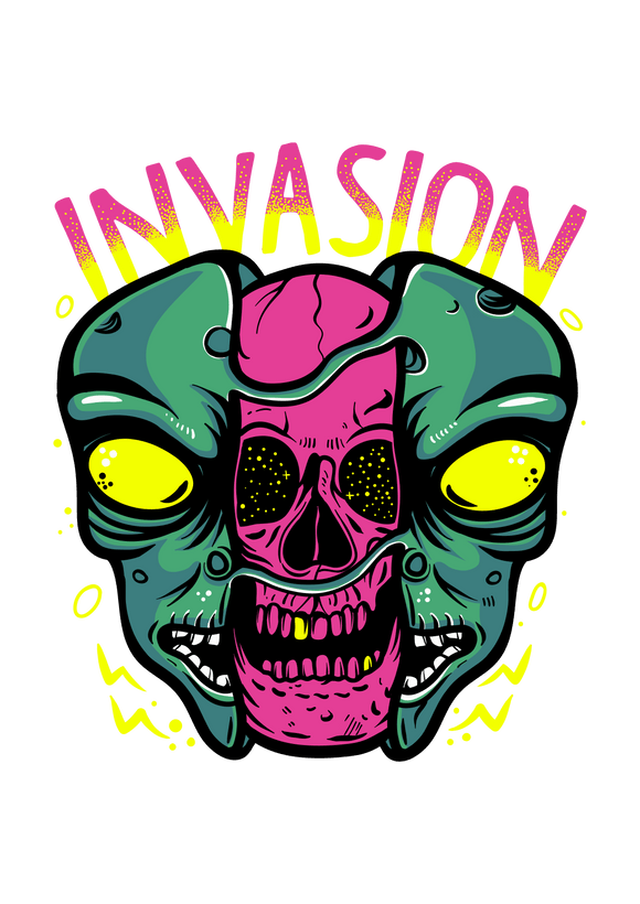 GPI Supplies Graphic Image INVASION Design