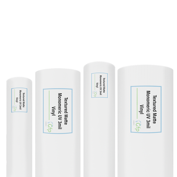 Graphic Finishing Partners Media GFP Textured Matte - Monomeric UV 3 Mil Vinyl Over-Laminate