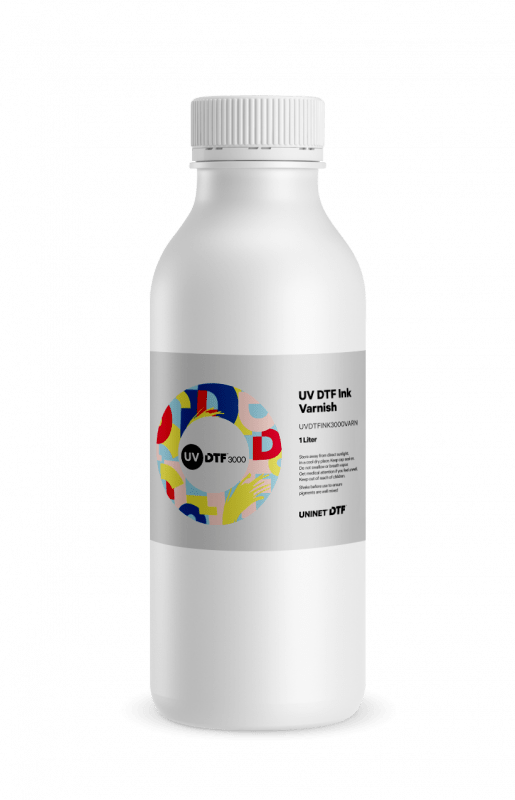 iColor Ink Varnish Uninet 3000 UV Direct To Film (DTF) Ink | 1 Liter