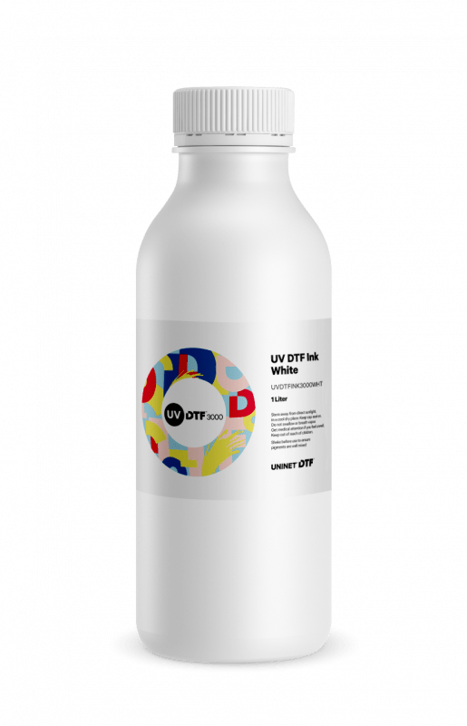 iColor Ink White Uninet 3000 UV Direct To Film (DTF) Ink | 1 Liter