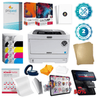 iColor Transfer Printer Starter Package iColor 650 White Toner Transfer Printer Starter Package